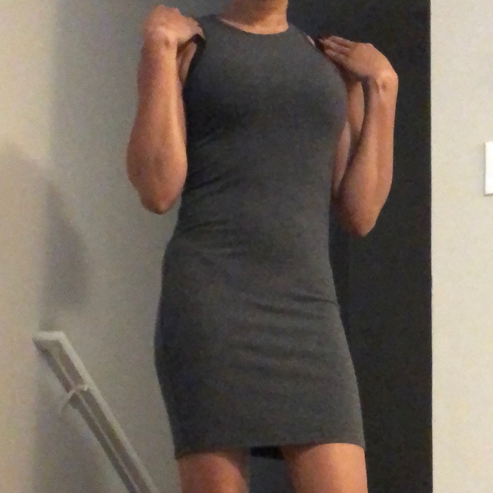 Fitted mini dress